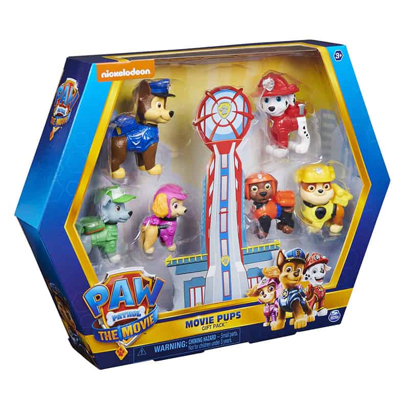 De volgende Maria Dictatuur Paw Patrol The Movie 6-pack Hero Pups - Happyland