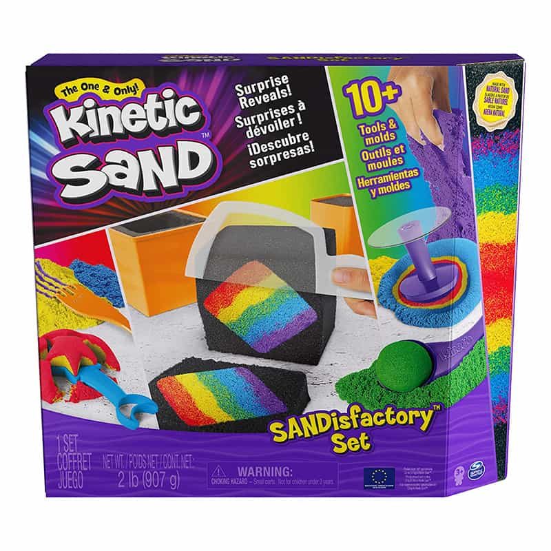 Kinetisch zand set vormen (907gr) Sandisfactory Set