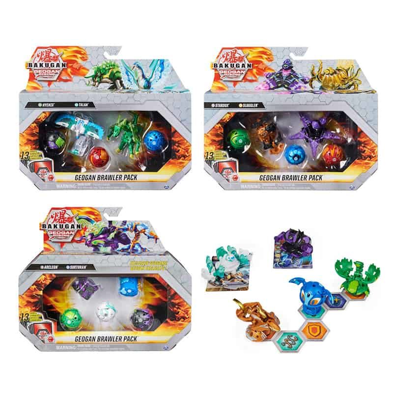 Bakugan 5-pack (3x bal en 2x vormen)
