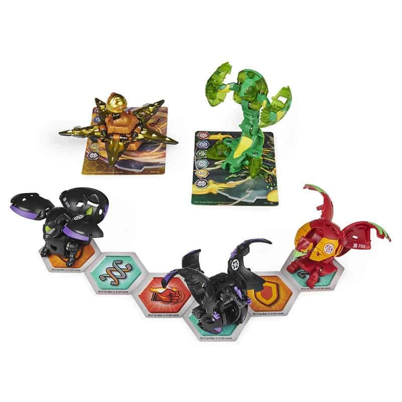 Bakugan 5-pack (3x bal en 2x vormen) - Afbeelding 3