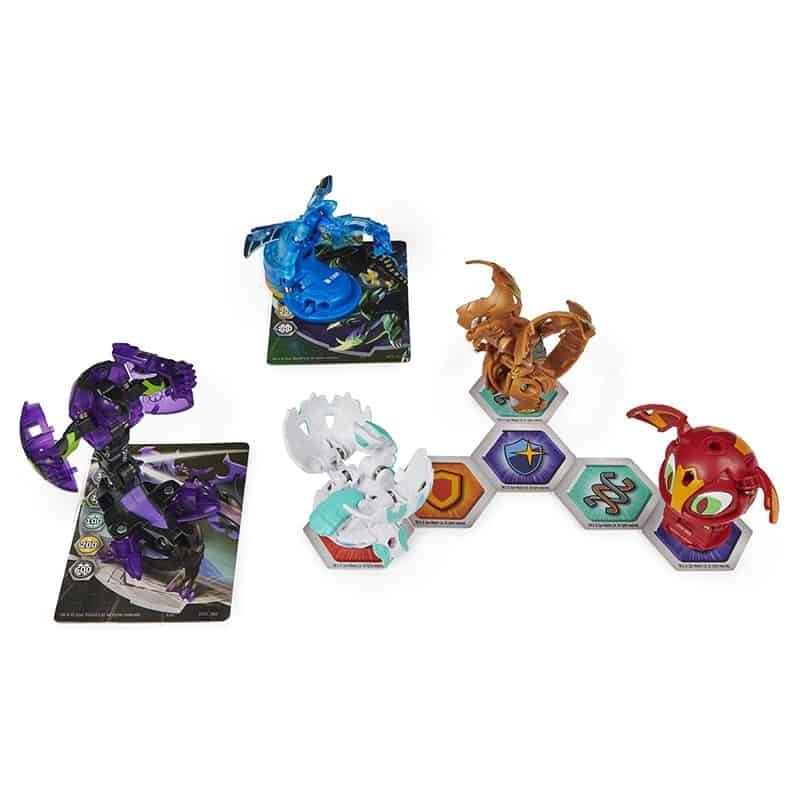 Bakugan 5-pack (3x bal en 2x vormen) - Afbeelding 2