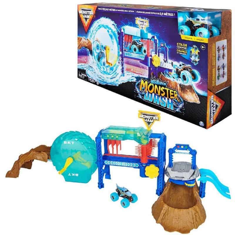 Monster Jam Car Wash playset - Afbeelding 2