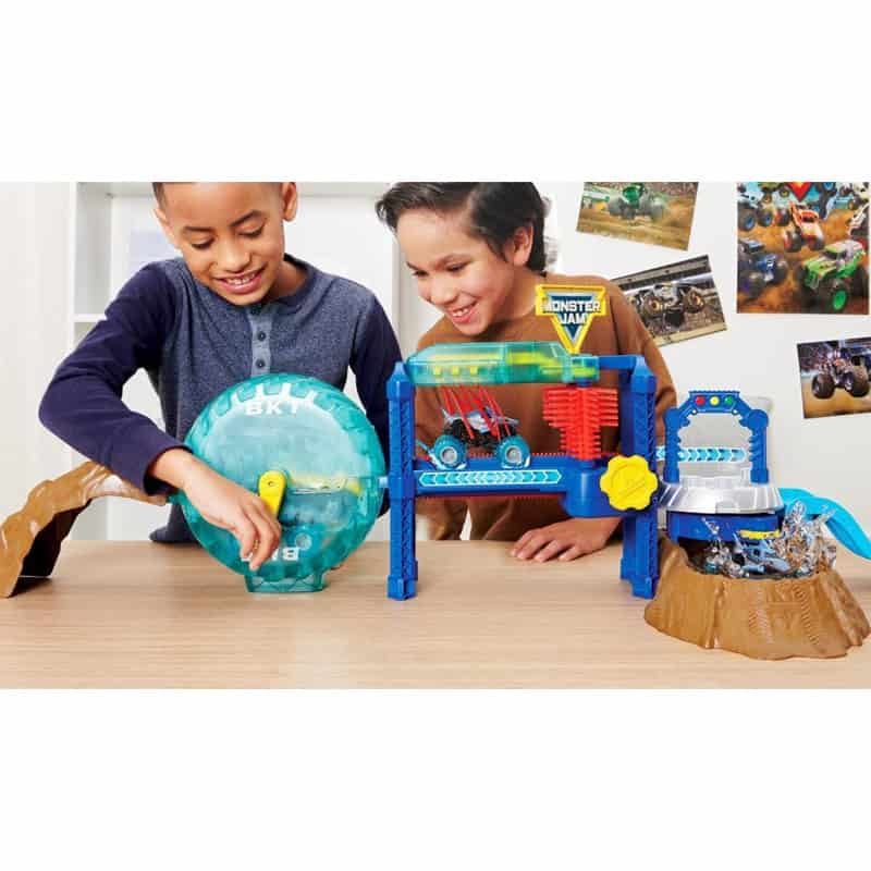 Monster Jam Car Wash playset - Afbeelding 3