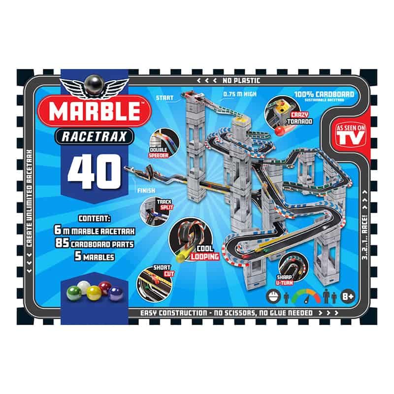 Marble Knikkerbaan RaceTrax (40 stuks) - Afbeelding 7
