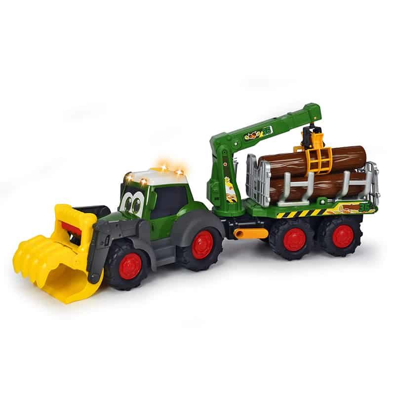 Dickie ABC Fendt Forester (65cm) houttransport