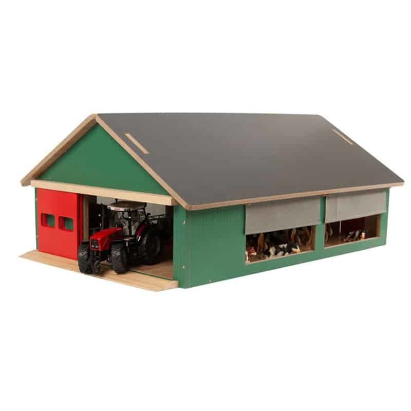 Kids Globe stal met windbreekgaas (64x44x27cm)