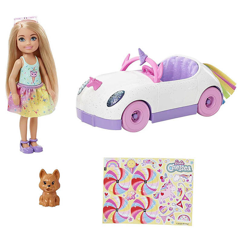 Barbie Chelsea pop en auto - Afbeelding 6