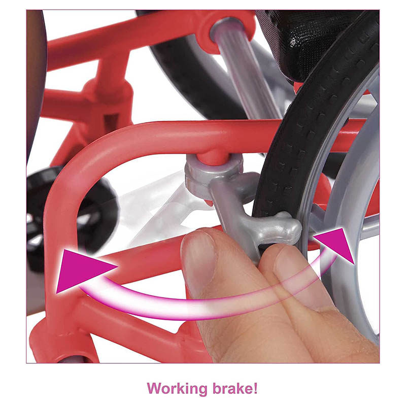 Barbie Fashionista met rolstoel (pop 166) - Afbeelding 6