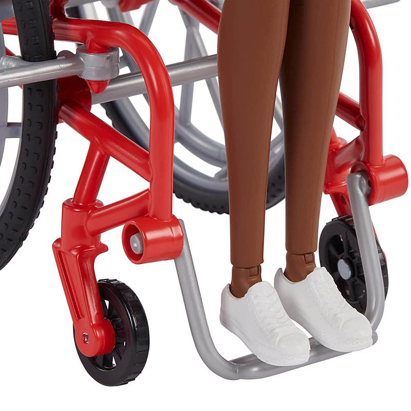 Barbie Fashionista met rolstoel (pop 166) - Afbeelding 3