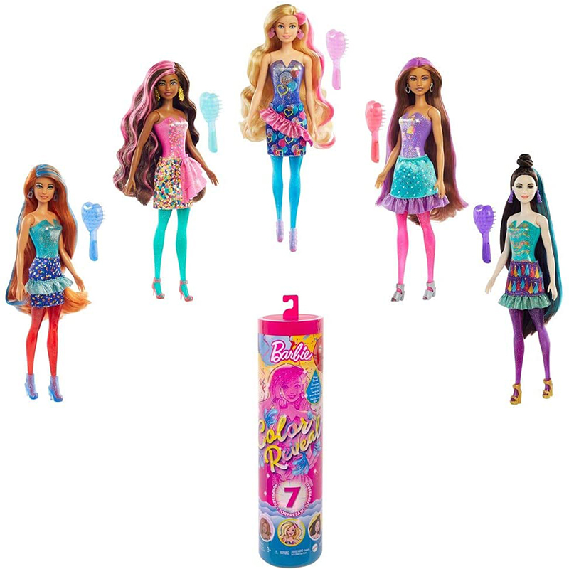 gesprek Kwijting Bergbeklimmer Barbie Color Reveal - wave 4 - Happyland