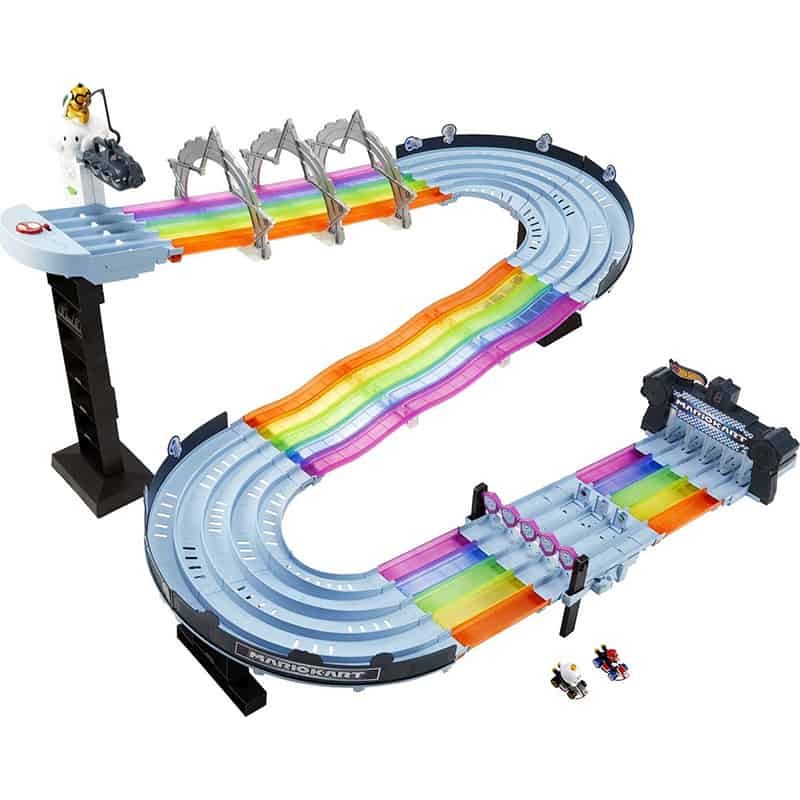 Hot Wheels Mario Kart Rainbow Road Raceway