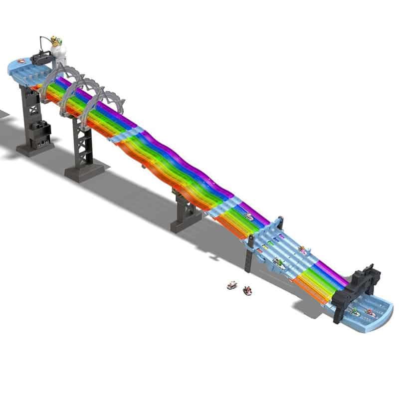 Hot Wheels Mario Kart Rainbow Road Raceway - Afbeelding 2
