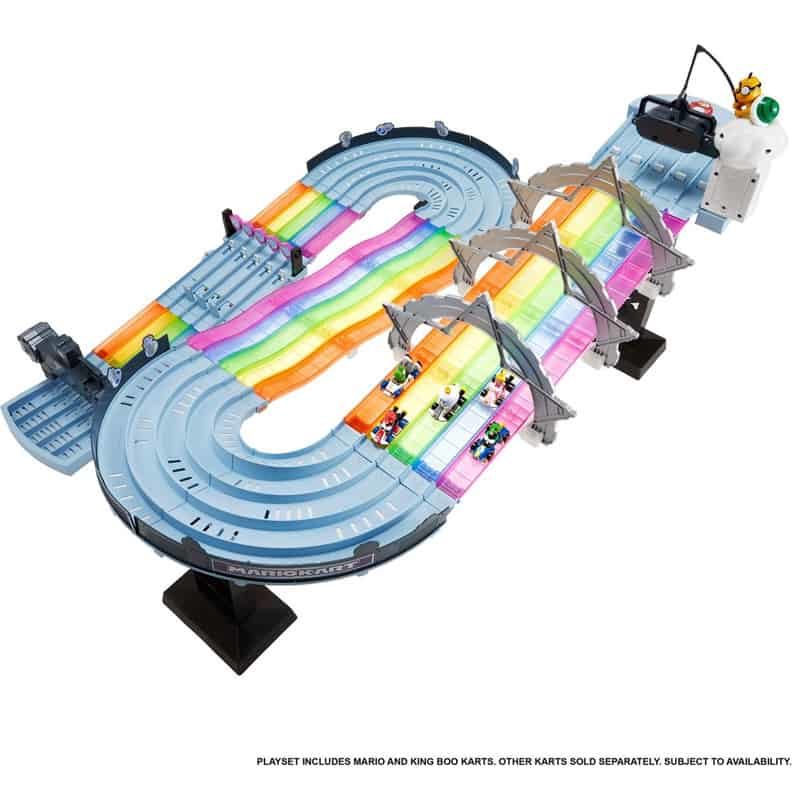 Hot Wheels Mario Kart Rainbow Road Raceway - Afbeelding 3