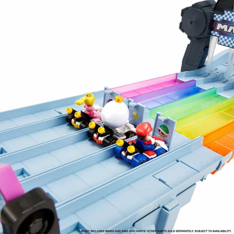 Hot Wheels Mario Kart Rainbow Road Raceway - Afbeelding 5