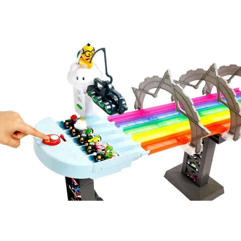 Hot Wheels Mario Kart Rainbow Road Raceway - Afbeelding 7
