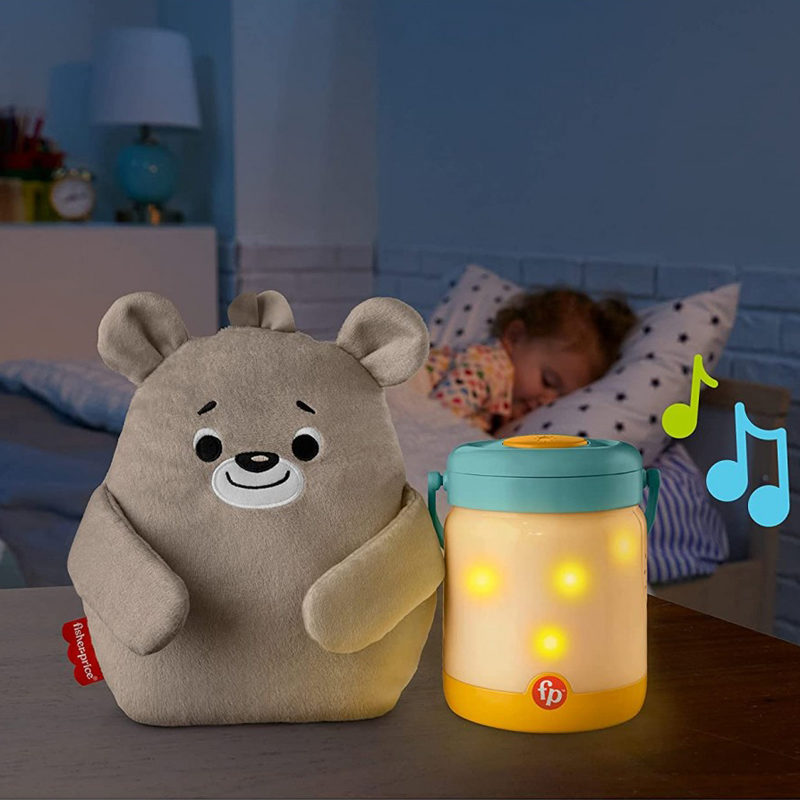 Fisher Price Babybeer & Vuurvliegjes Sluimerkastje