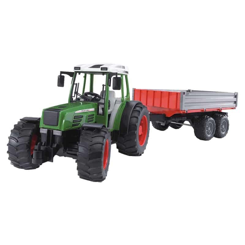 Bruder Fendt 209S met aanhangwagen kiepbak
