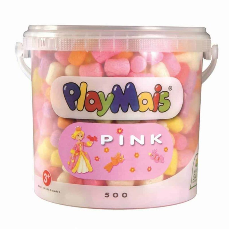 PlayMaïs Emmer 5L (500 stuks) roze mix