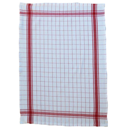 Keukenhanddoek Adalynne 6 stuks (50x70cm) rood