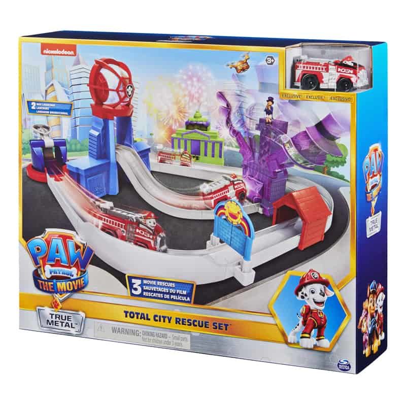 Paw Patrol The Movie Speelset in metaal