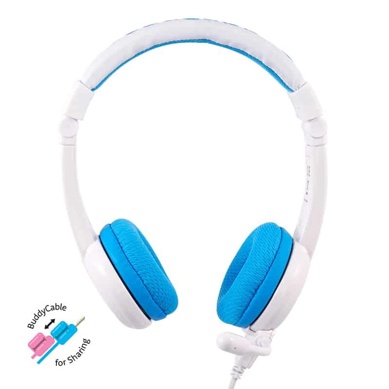 Buddyphones on ear met staafmicrofoon - blauw - Afbeelding 4