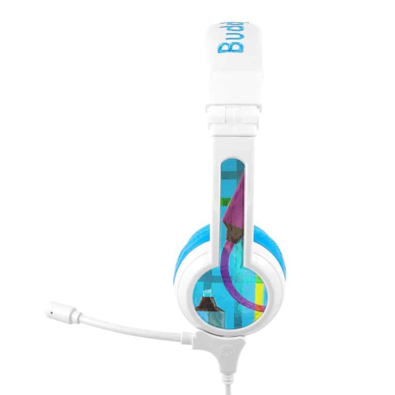 Buddyphones on ear met staafmicrofoon - blauw - Afbeelding 3