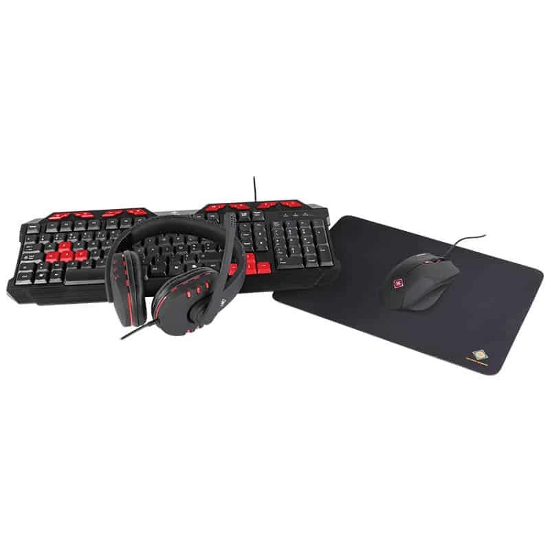 Deltaco Gaming Kit - keyboard, mouse, mousepad, headset - Afbeelding 2