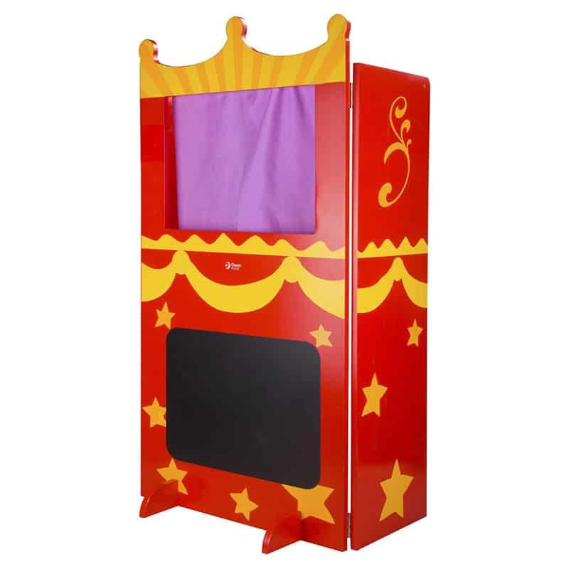 Poppenkast rood (87x55x24cm)