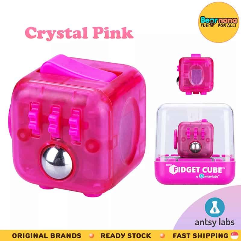 Zuru Fidget Cube Pink 8101D-D - Anti Stress Speelgoed,  friemelkubus - Afbeelding 3