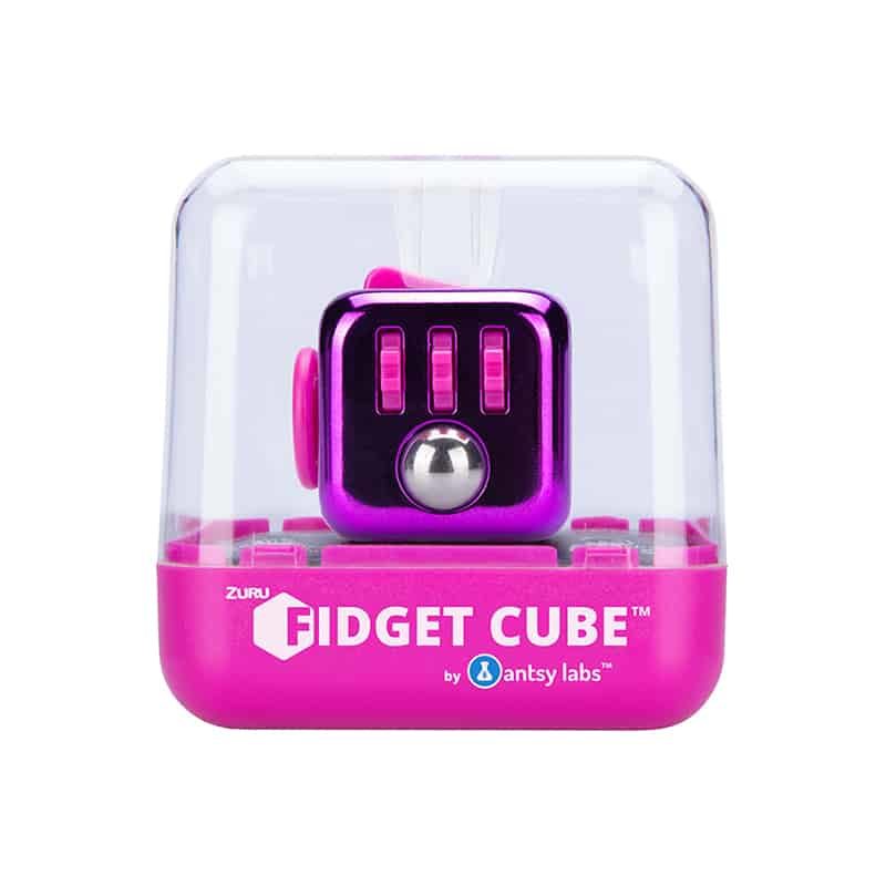 Zuru Fidget Cube Chrome 8101H-D - Anti Stress Speelgoed,  friemelkubus