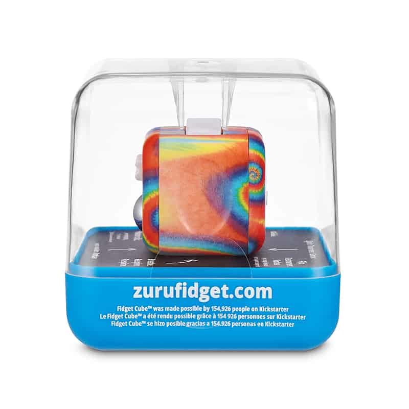 Zuru Fidget Cube Rainbow Tie Dye 8101GU-Q2 - Anti Stress Speelgoed,  friemelkubus - Afbeelding 8