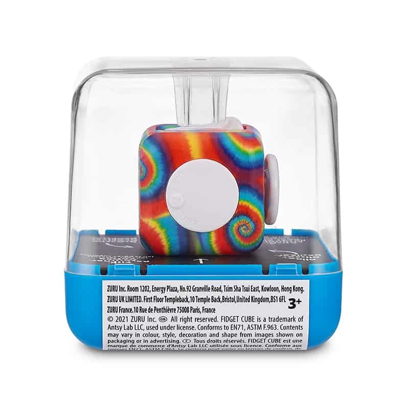 Zuru Fidget Cube Rainbow Tie Dye 8101GU-Q2 - Anti Stress Speelgoed,  friemelkubus - Afbeelding 9