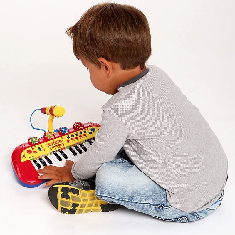 Keyboard electronisch 24 toetsen, met microfoon - Afbeelding 3