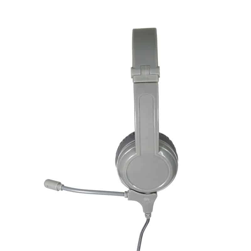 Buddyphones on ear gaming met microfoon - grijs - Afbeelding 3