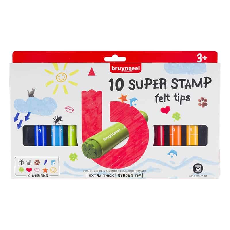 Bruynzeel Mega stempelstiften (10 stuks)