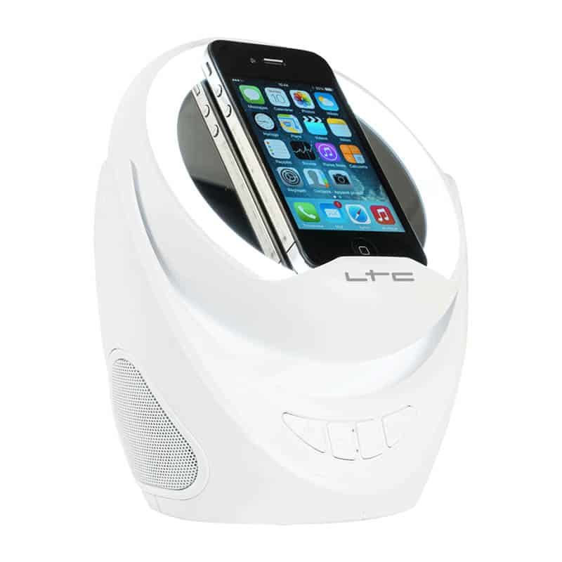 Speaker bluetooth spiegel met telefoonhouder