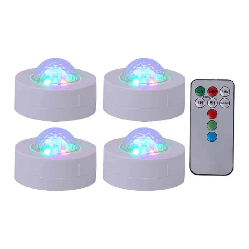 Party set 4 Astro lights (LED/strobe/flash) - Afbeelding 8