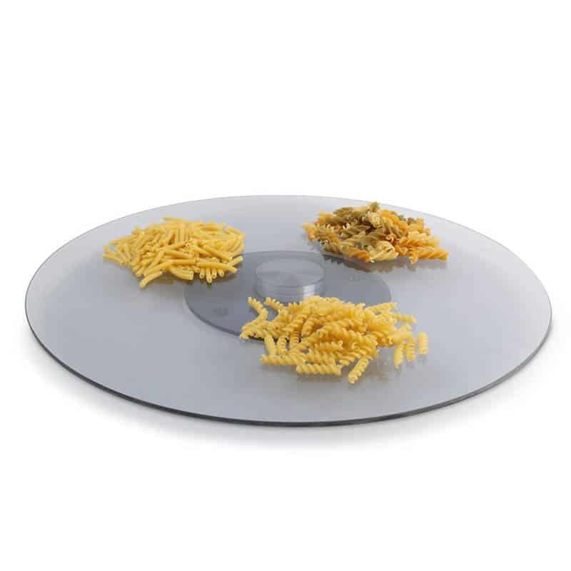 S&P Draaiplateau (44x2,5cm) smoked glas Digna - Afbeelding 2