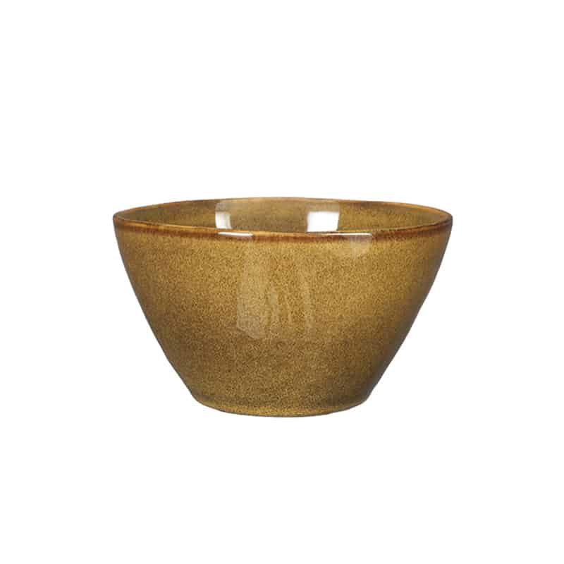 Tabo schaal (ø11cm) oker