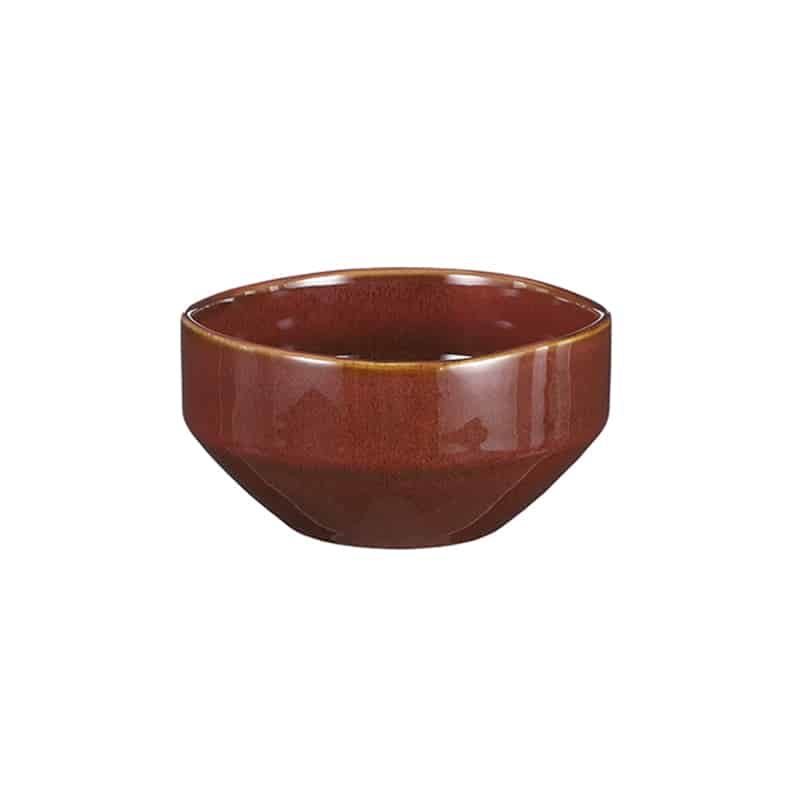 Rhea schaal bruin 6,5xø12,5cm