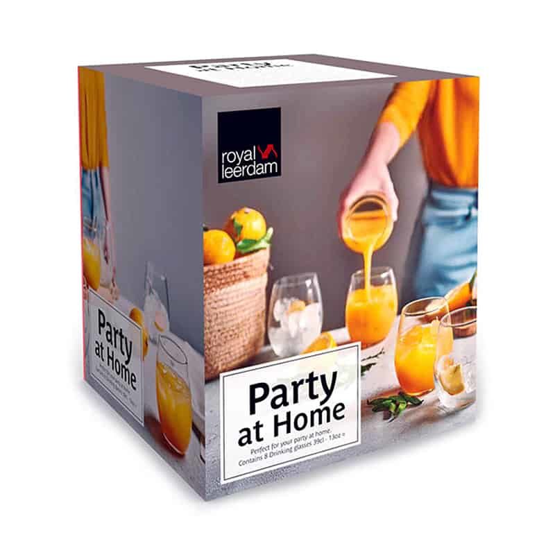 Royal Leerdam 8 drinkglazen - Afbeelding 2
