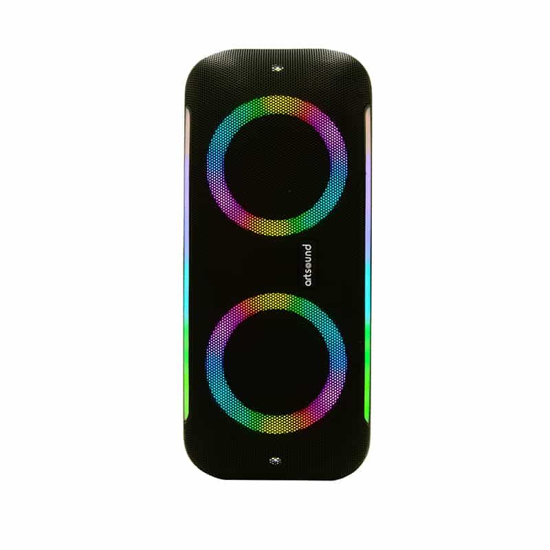 Artsound lightbeats large portable zwart speaker - Afbeelding 5