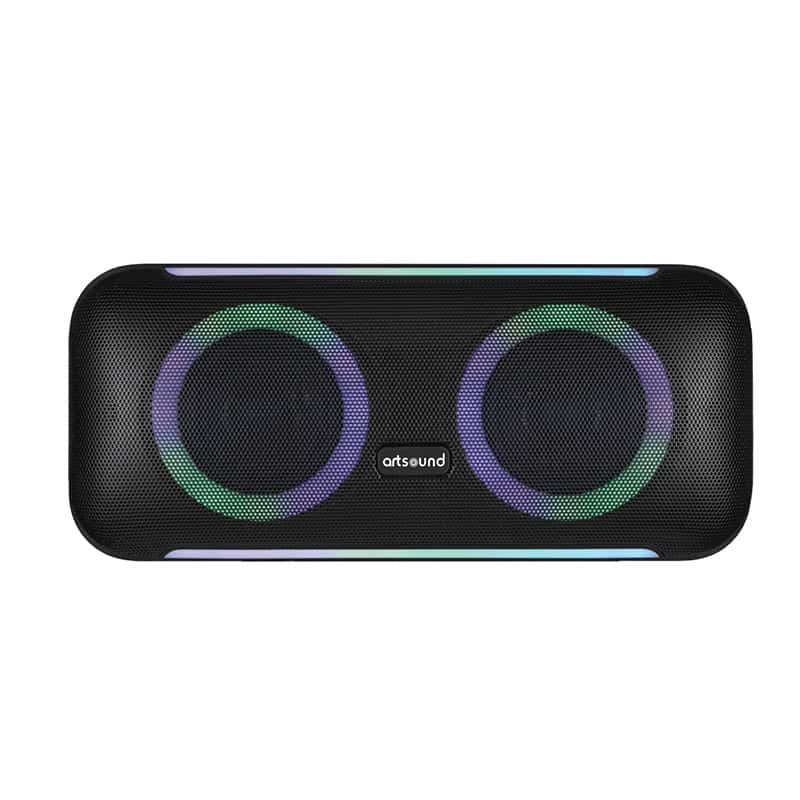 Artsound lightbeats large portable zwart speaker