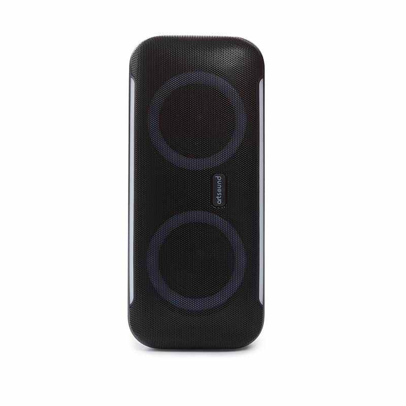Artsound lightbeats large portable zwart speaker - Afbeelding 11