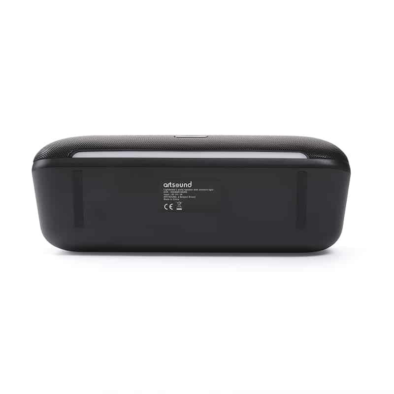 Artsound lightbeats large portable zwart speaker - Afbeelding 6