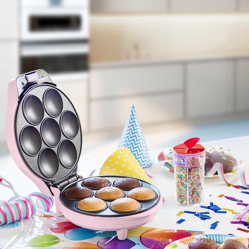 Bestron Cupcakemaker (700W) roze - Afbeelding 2