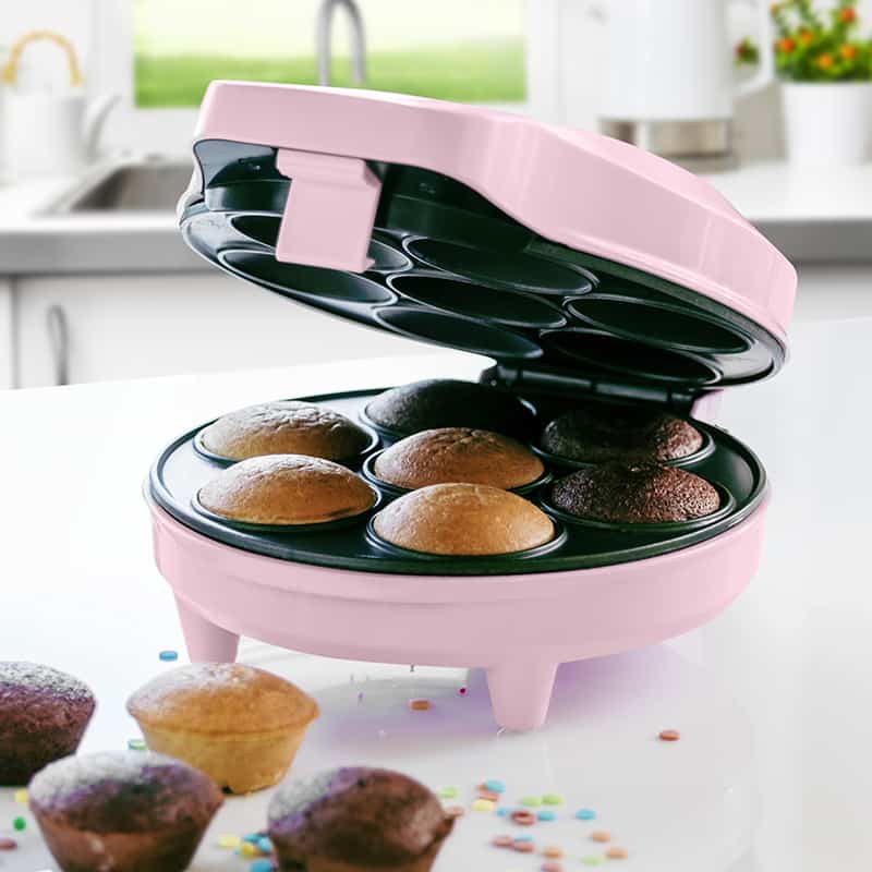 Bestron Cupcakemaker (700W) roze - Afbeelding 3