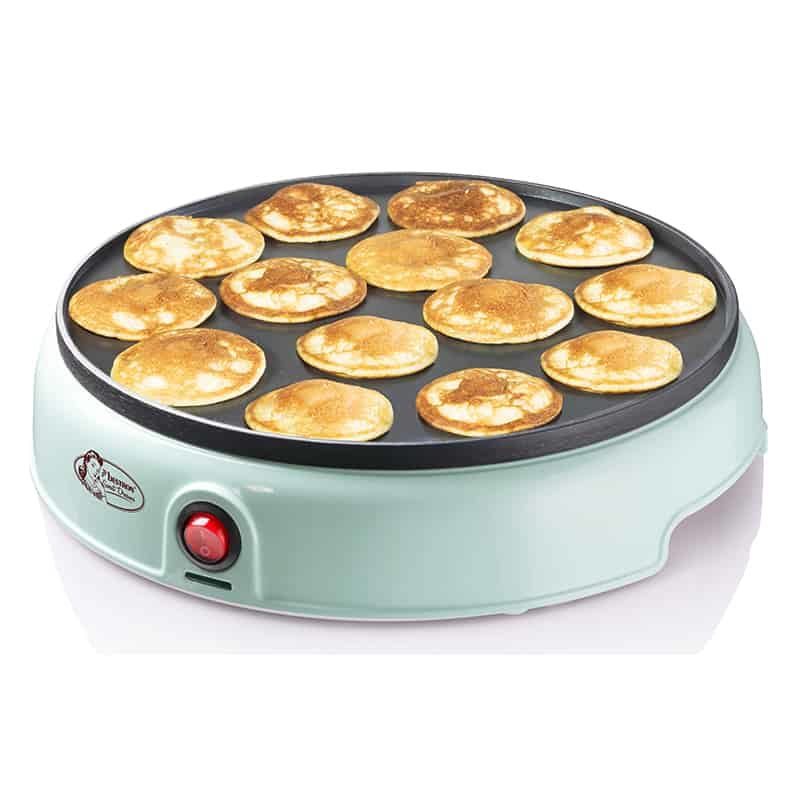 Bestron Poffertjesmaker voor 14 poffertjes (800W) mint