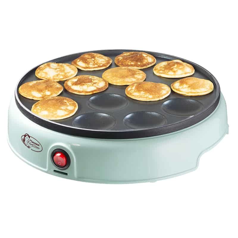 Bestron Poffertjesmaker voor 14 poffertjes (800W) mint - Afbeelding 3