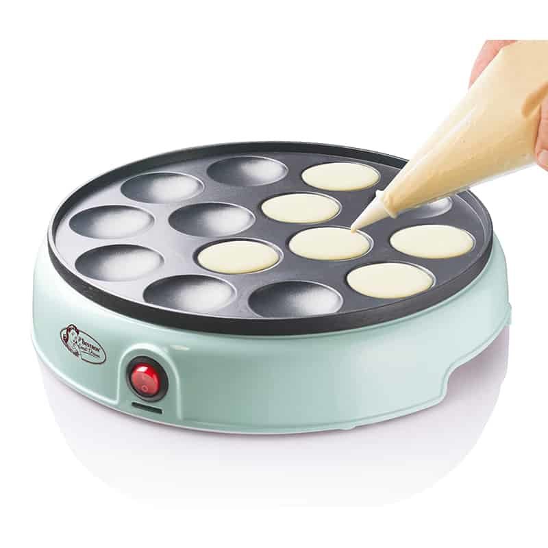 Bestron Poffertjesmaker voor 14 poffertjes (800W) mint - Afbeelding 2